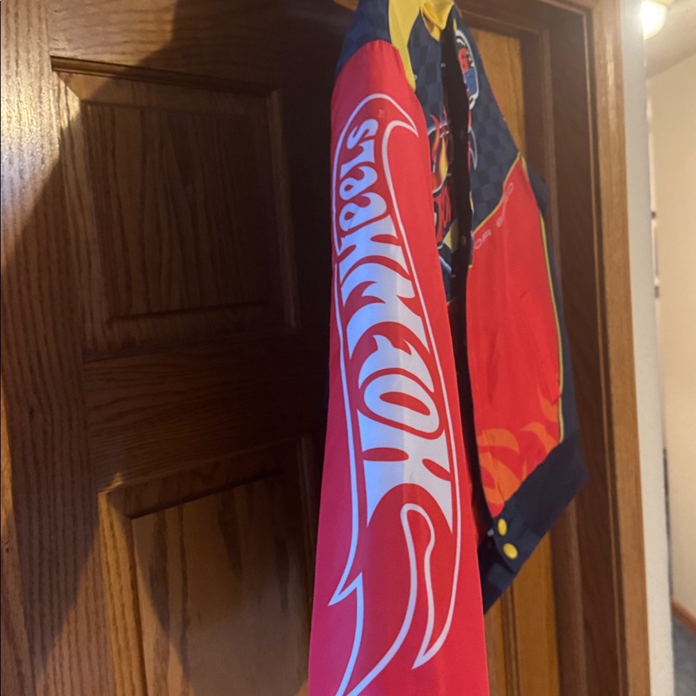 Hot Wheels Kids Racing Jacket - Red and Blue - Picture 2 of 4